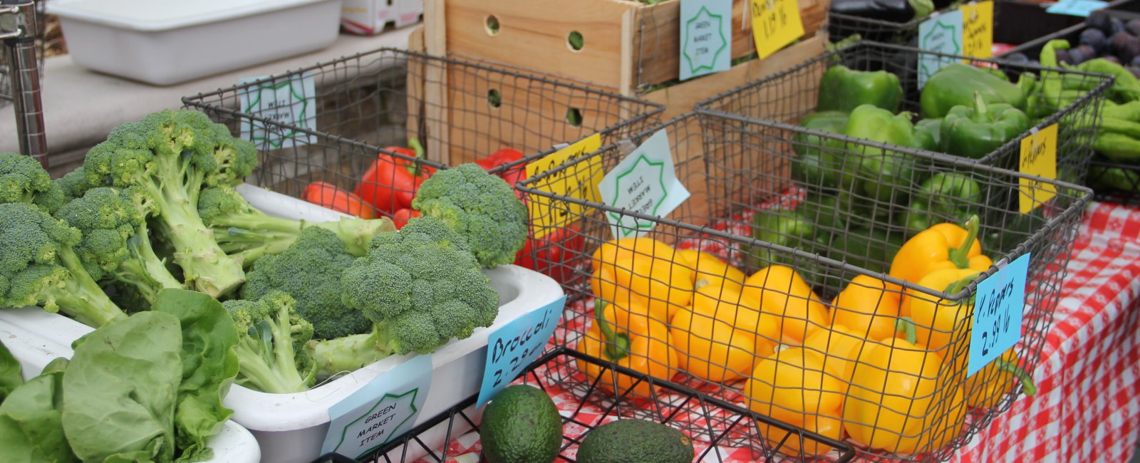 market vegetables