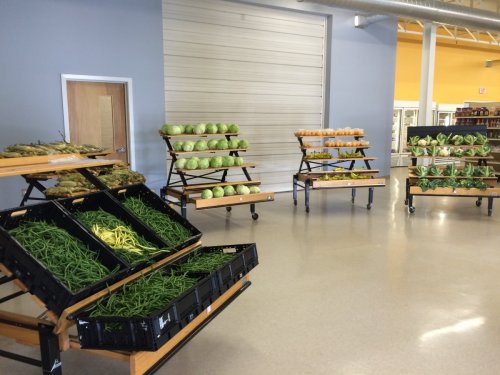 A variety of fresh produce on display (Community Food Club)