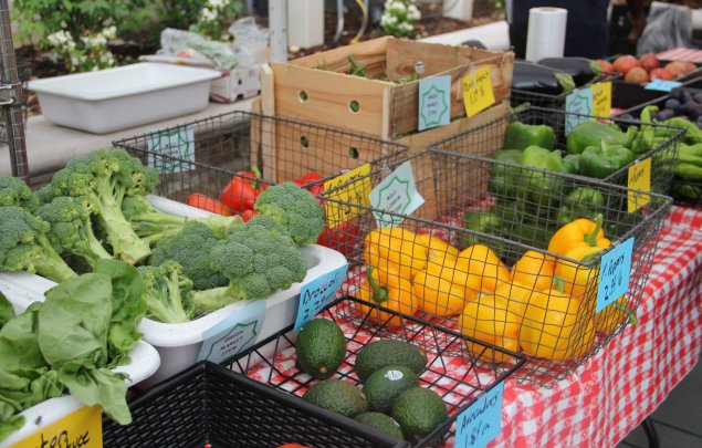 market vegetables